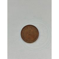 1/2 пенни Великобритания. Елизавета 2.