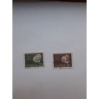Марки Швеция Лауреаты Нобелевской премии 1903