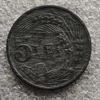 Румыния 5 леев  1942 г.