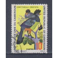 [161] Камерун 1972. Фауна.Птицы.Турако. Гашеная марка.