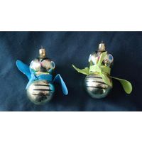 Ёлочная игрушка пчела.Редкая