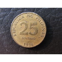 Филиппины. 25 сентимо. 1996. С 20 копеек. Распродажа коллекции. Смотрите другие лоты.