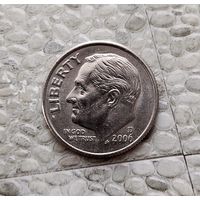 1 дайм 2006(D) года США. Очень красивая монета!