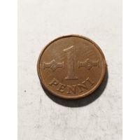 Финляндия 1 пенни 1963