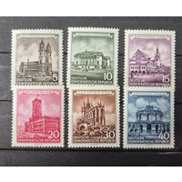 Германия, ГДР 1955 г. Mi.491-496 MNH** полная серия