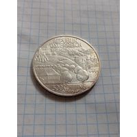 500 шиллингов 1995 года. Предгорье Альп. Ag 925. 24 гр.