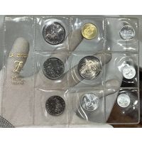 Акция! Читайте описание! Годовой набор Италии 1970 серебро!