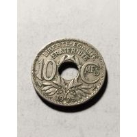 Франция 10 сантим 1925