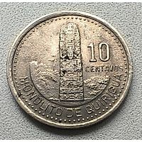 Гватемала 10 сентаво, 1995 7-1-12