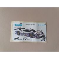 Наклейка Turbo Le Mans Турбо Ле-Ман  номер 12