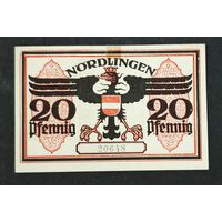1919 год Германия 20 пфеннигов