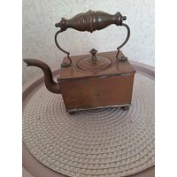 Старинный прямоугольный чайник Англия 19век Клеймо