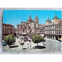 Испания, Сеговия. Главная площадь и Кафедральный собор
