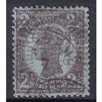 16.Aust. Великобритания. Австралийские штаты. Квинсленд. Виктория. Стандарт. 1897/07 гг. 2 1/2p. Mi.#98.