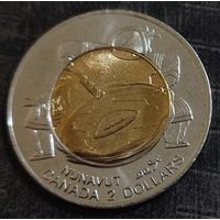 Канада 2 доллара 1999, Основание Нунавута
