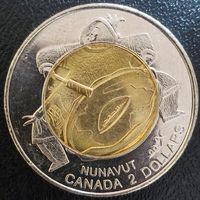 Канада 2 доллара 1999, Основание Нунавута