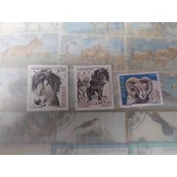 Марки Швеции, домашние животные.