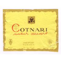 246 Этикетка Вино Cotnari Румыния 1980 ?