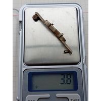 Брошь, фрагмент, серебро