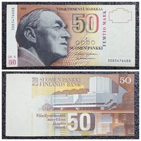 50 марок Финляндия 1986 г.