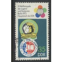 ГЕРМАНИЯ, ГДР - 1973 [Mi. 1866] Гашеная (DDR04)