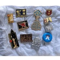 Лот с 1 рубля без МЦ. Значки