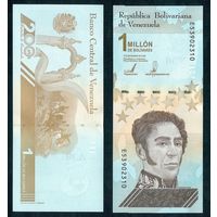 Венесуэла 1000000/1 миллион боливар 2020 год, UNC