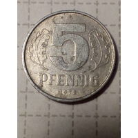5 Пфеннигов ГДР 1972 год