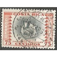 Коста-Рика. Авиа. Развитие медицины. 1954 г. Mi#504.