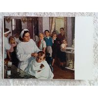 1957. пионеры, школа. Суздальцев. Завтра в школу