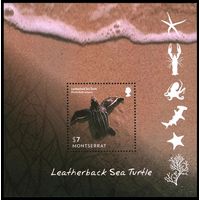 2015 Монтсеррат 1761/B167 Морская фауна - Черепахи 6,00 евро