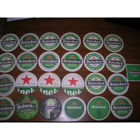 Бирдекли Heineken 25 штук Одним лотом Без повторов