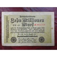 10000000 марок Германия 1923 г.