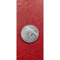Индонезия 200 рупиан 2003