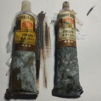 Художественные краски СССР УМБРА жженая ГОСТ 11826-77 Завод Ленинград