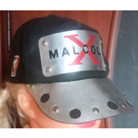 Бейсболка NBA. Malcolm X. Кепка с металлическим козырьком