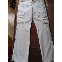 Светлые летние брюки ( замеры в описании)