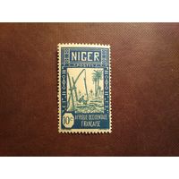 Французский Нигер 1926 г. Забор воды из колодца./01а/