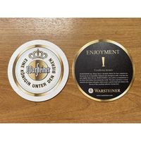 Подставка под пиво Warsteiner (Германия) No 4