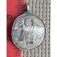 Образок Ag 84. Ефр. Полоцкая - Госп. Вседержатель. (на рестоврацию)