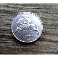 Werty71 Литва 2 цента 1991 Погоня
