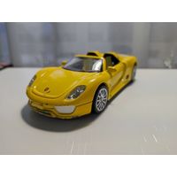 Porsche 918 Spyder 1:32 машинка металлическая Порше модель автомобиля коллекционная