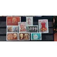РАСПРОДАЖА. СССР 1971г. Полные серии. Гаш.
