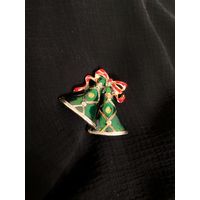 Брошь новогодняя