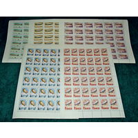 СССР.1991, июль. Дирижаблестроение.ПОЛНАЯ СЕРИЯ В ЧИСТЫХ ЛИСТАХ.