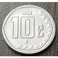 Мексика 10 сентаво, 1998   ( 1-2-7 )