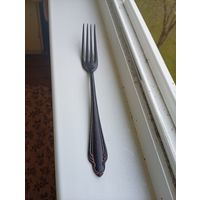 Старая "немецкая вилка" клеймо, в природной патине!