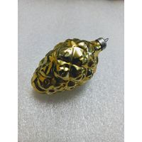 Елочная игрушка "Шишка" (СССР, конец 1960-ых - середина 1970-ых)