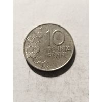 Финляндия 10 пенни 1990