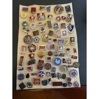 Значки с рубля смотрите все мои лоты